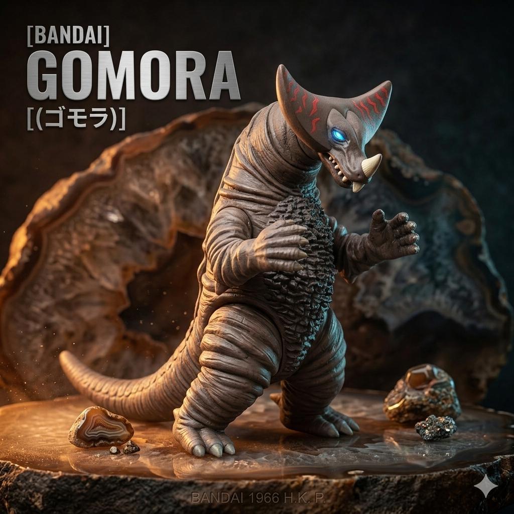 BANDAI ウルトラマン フィギュア ゴモラ ソフビ ウルトラ怪獣 - メルカリ