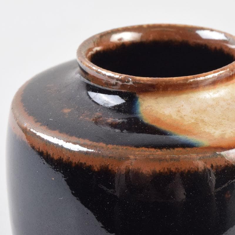 茶道具 瀬戸焼 古瀬戸 肩衝茶入 袱紗付 V 8636 - メルカリ