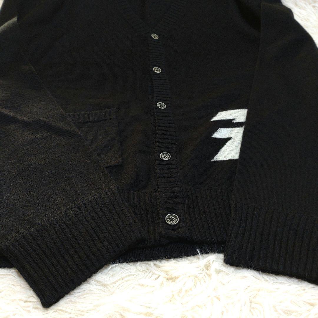 矢沢永吉*カーディガン*ブラック*ウール混* EIKICHI YAZAWA*XL - メルカリ