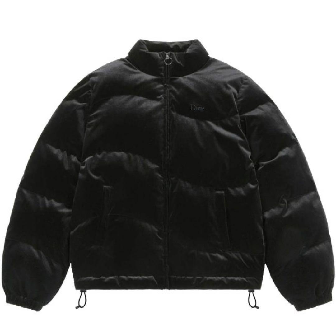 Sサイズ Dime VELVET QUILTED PUFFER ダウン ブラック - メルカリ