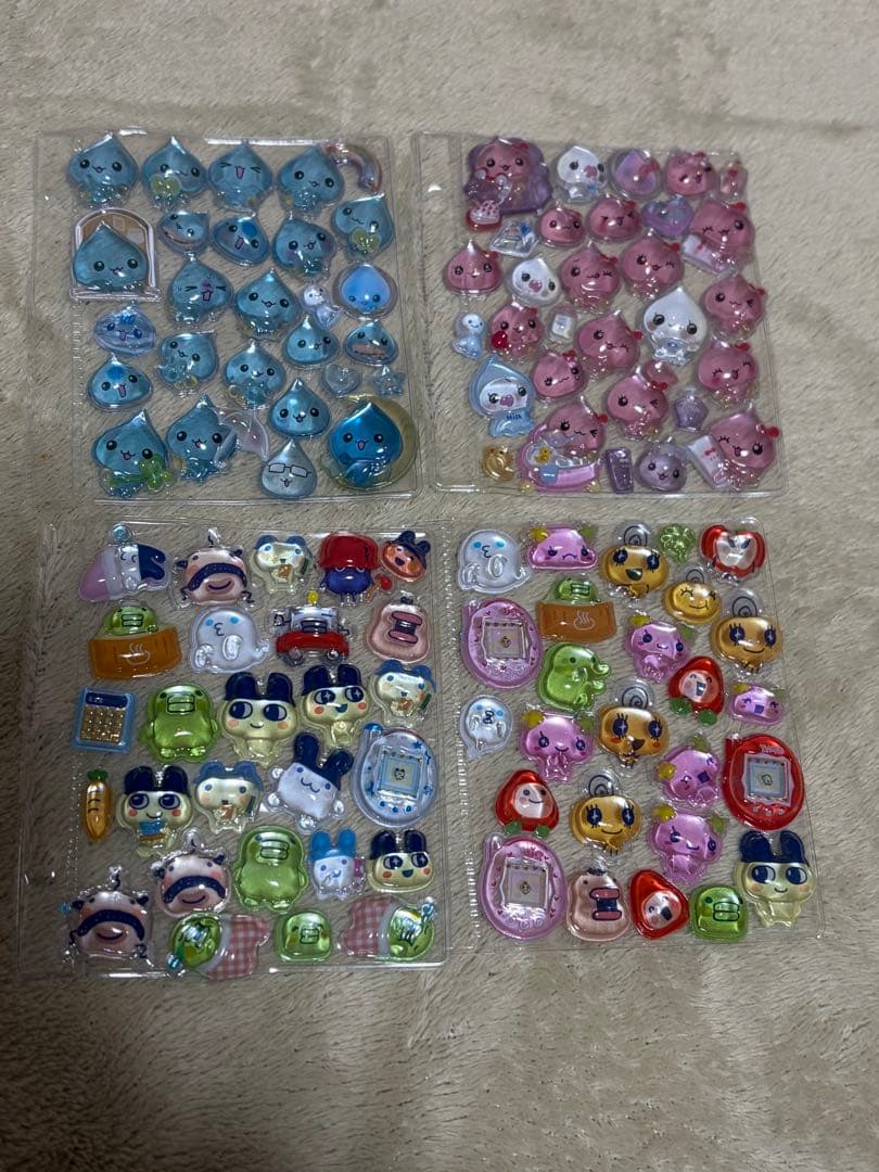 シール帳 完成版 全て正規品 たまごっち しずくちゃん サンリオ 最終