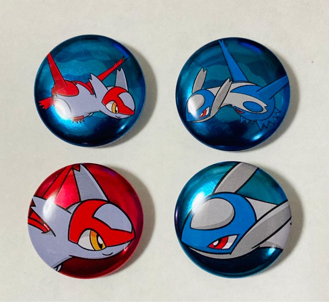 ポケモンセンター 缶バッジセット ラティオス ラティアス - メルカリ