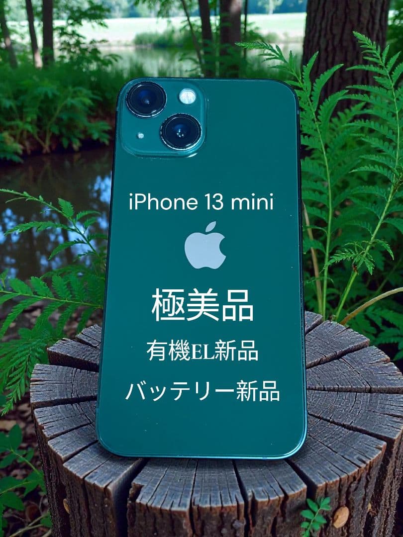 年始セール1800円引]iPhone 13 mini グリーン 極美品 - メルカリ