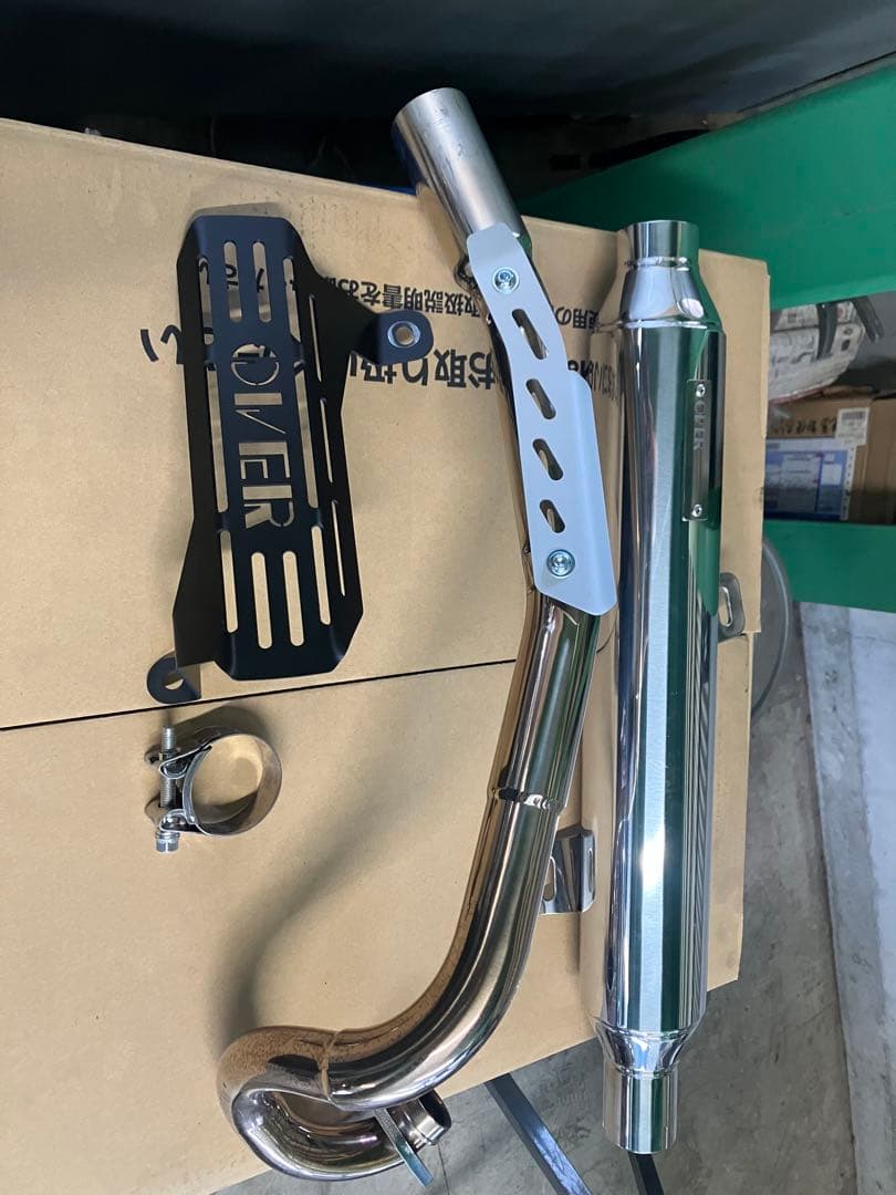 OVER ステンレス マフラー　ct125 ハンターカブ125 CT125ハンターカブにスリムでトルキーなマフラー - Off1.jp（オフワン
