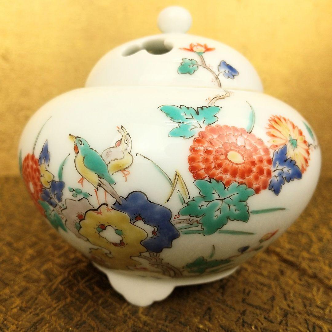 お値下げしました！】13代 酒井田柿右衛門 花鳥文 香炉 - メルカリ