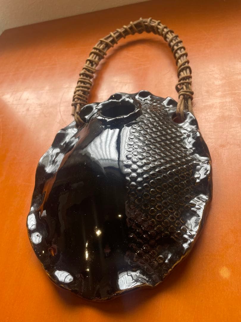 詳細不明 龍山窯 花入 壁掛け - メルカリ