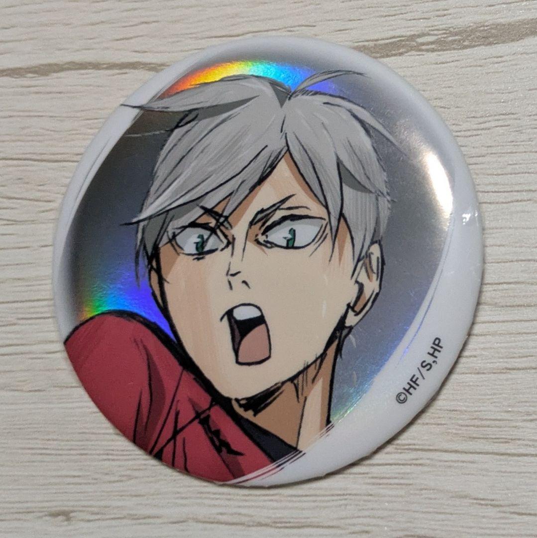 ハイキュー!! ビッグ缶バッジ 灰羽リエーフ ダイソー - メルカリ