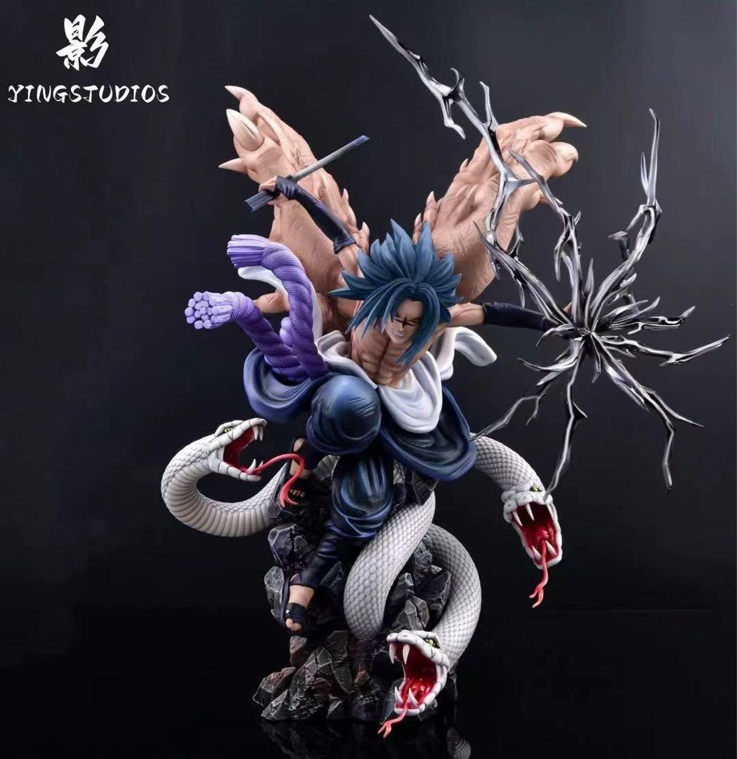 NARUTO -ナルト- サスケ【日の呪印】フィギュアガレージキット1/8