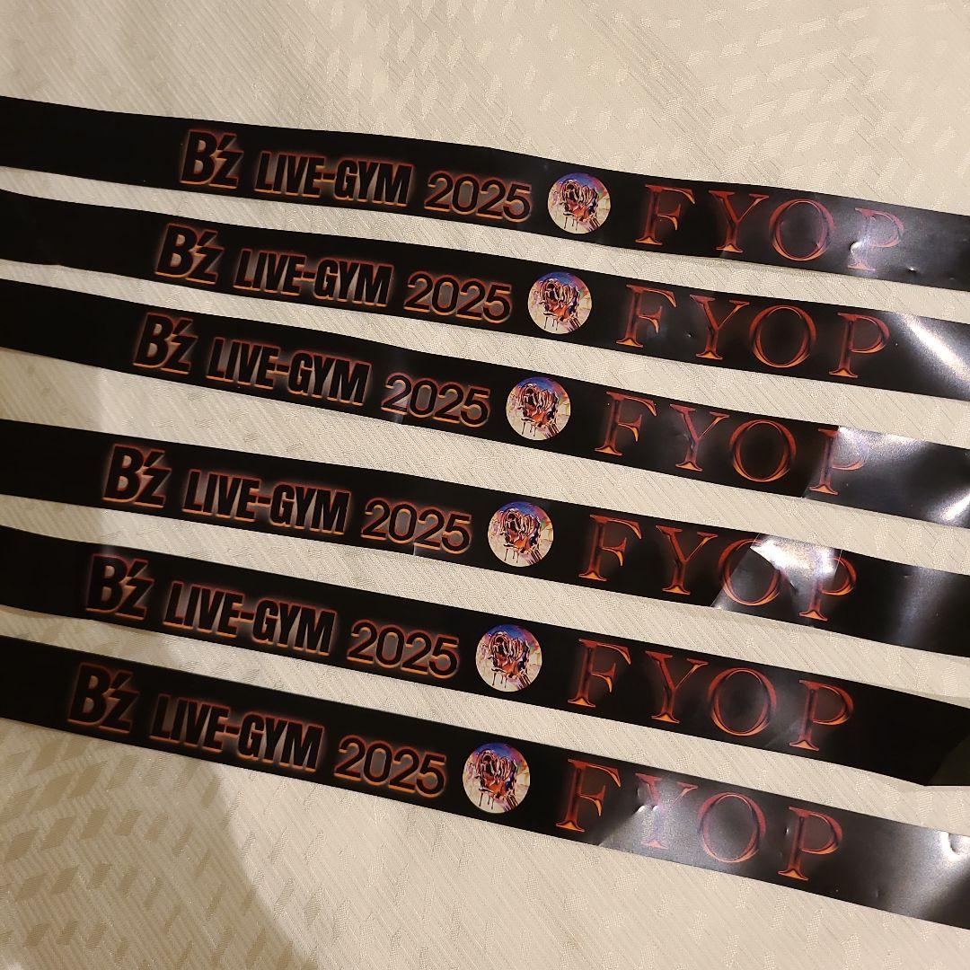 B'z LIVE-GYM 2025 FYOP 銀テープ 12/6東京ドーム公演 - メルカリ