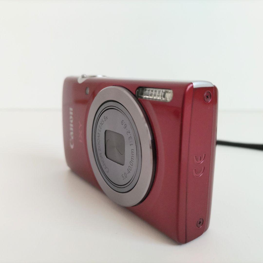 極美品 Canon デジカメ IXY150 レッド