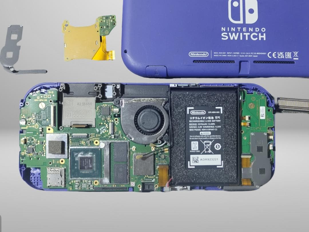 Switch Lite ジャンク 部品取り 修理用セット - メルカリ