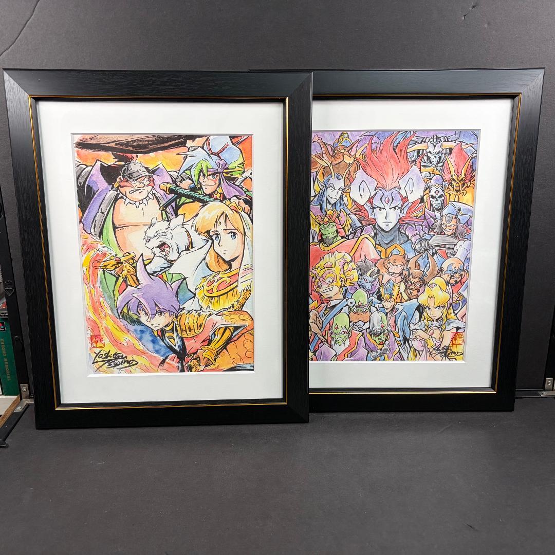 中古 天外魔境II 卍MARU 複製原画 A ＆ B まとめ売りセット Amazon.co.jp: 天外魔境II 卍MARU 複製原画(A) : ゲーム