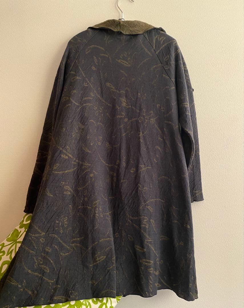 ヨーガンレール　24年秋　未使用　\"ハーブ\" ロングカーディガン　ババグーリ