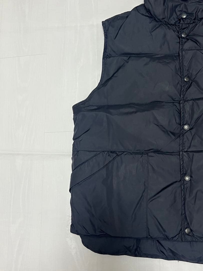 トップス 70s 80s L.L.BEAN down best XL black