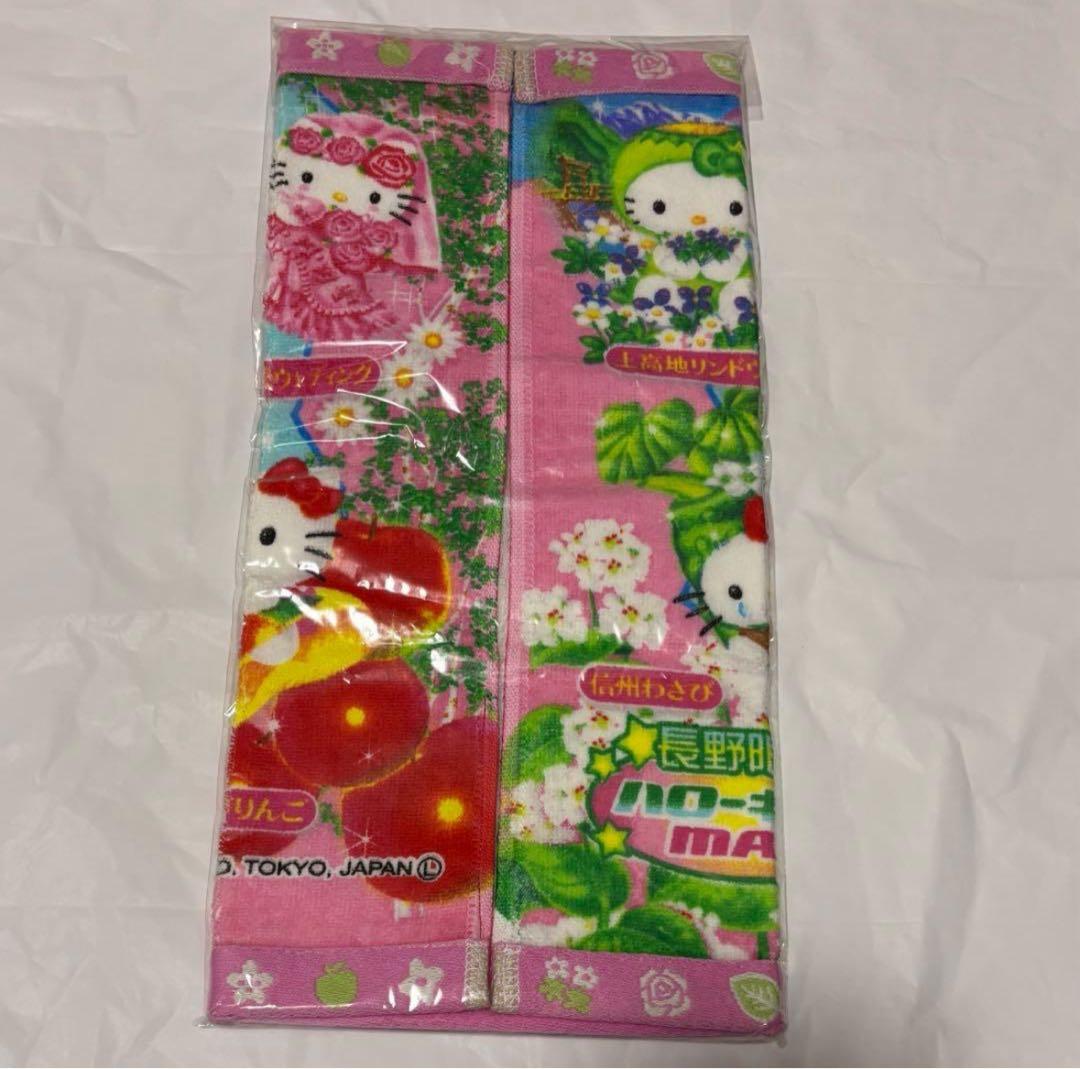 サンリオ ハローキティ レア ご当地キティ ハンドタオル 信州限定 MAP