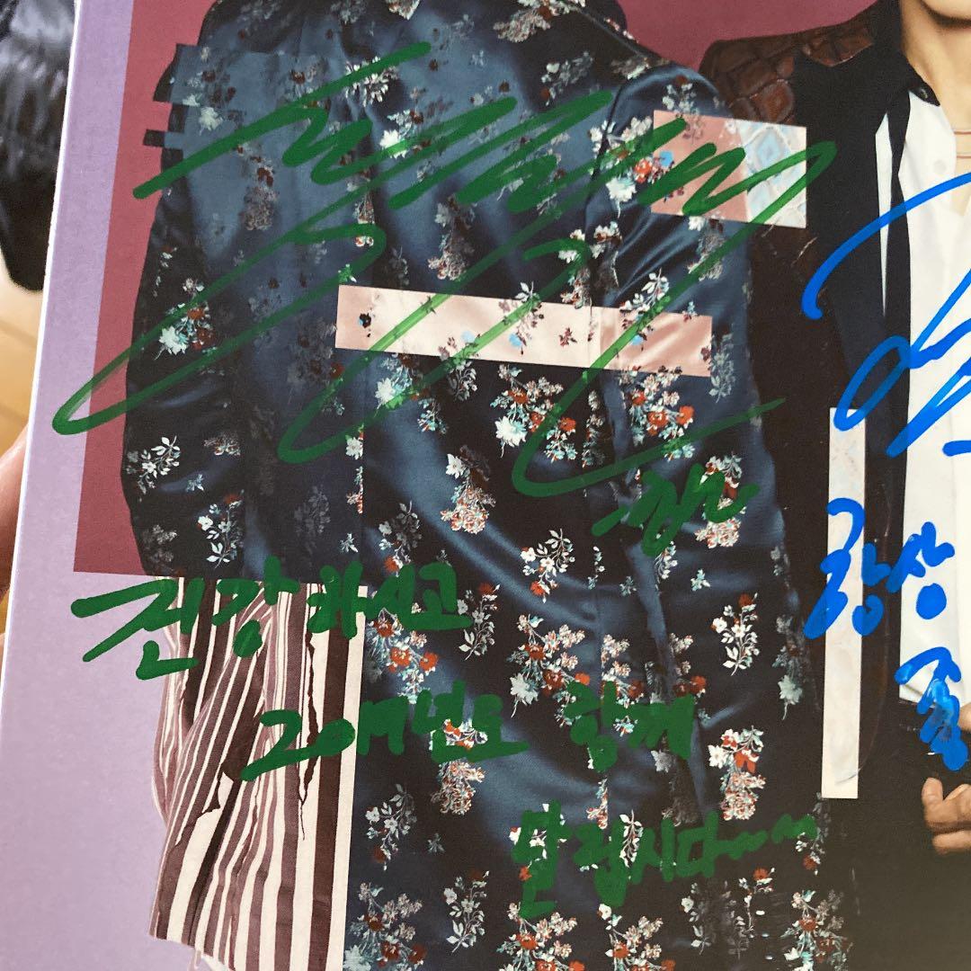 東方神起 サイン 直筆 CD メッセージ付き - メルカリ