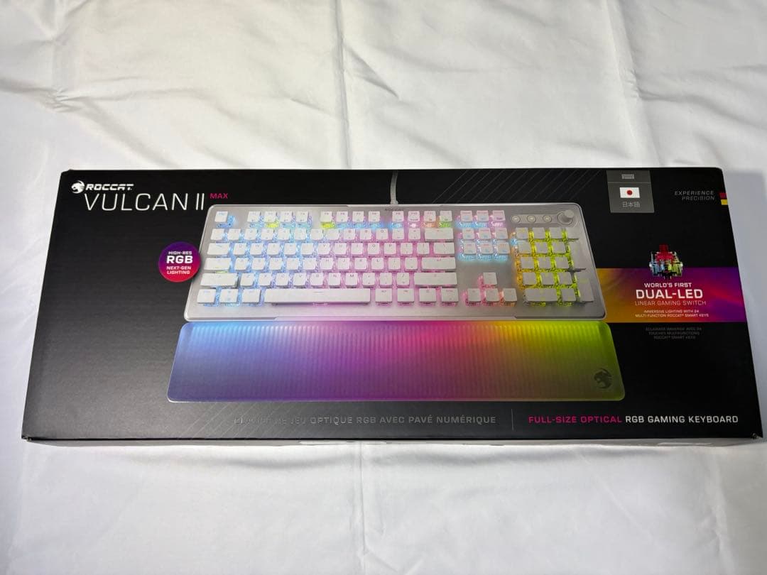 ROCCAT Vulcan II Max ゲーミングキーボード 有線 日本語配列 Amazon.co.jp: ROCCAT ゲーミングキーボード Vulcan II Max JP 日本語