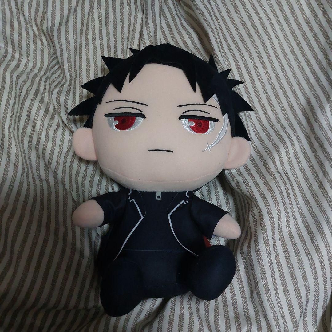 GIGO限定 カグラバチ おすわりBIGぬいぐるみ 六平千鉱 ぬいぐるみ