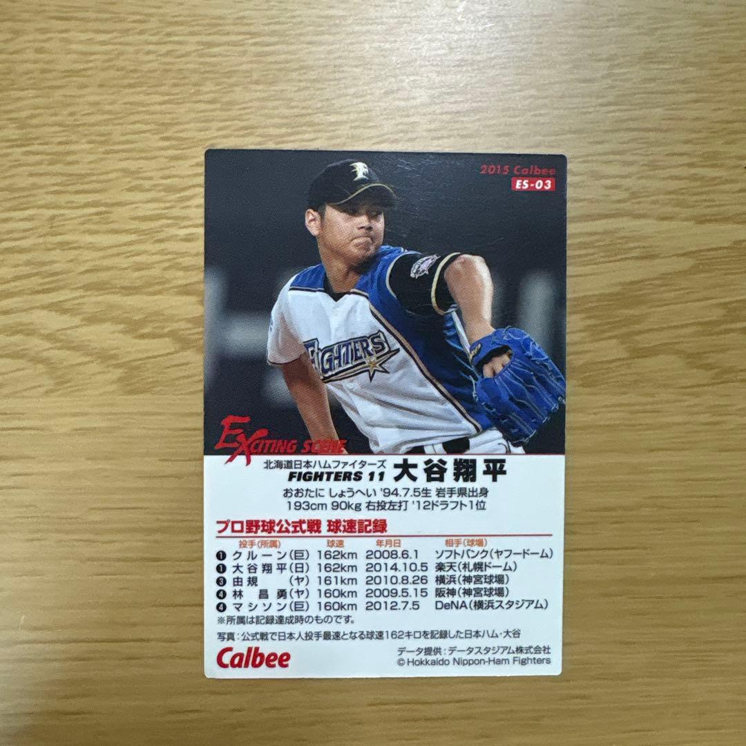 プロ野球チップス 大谷翔平 サインカード 2017 ラッキーカード引換品