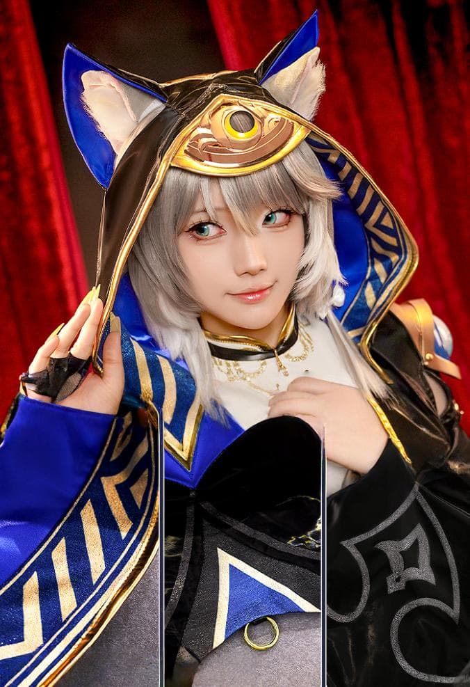 崩壊スターレイル 三分妄想 サフェル コスプレ衣装 ウィッグ 靴追可能