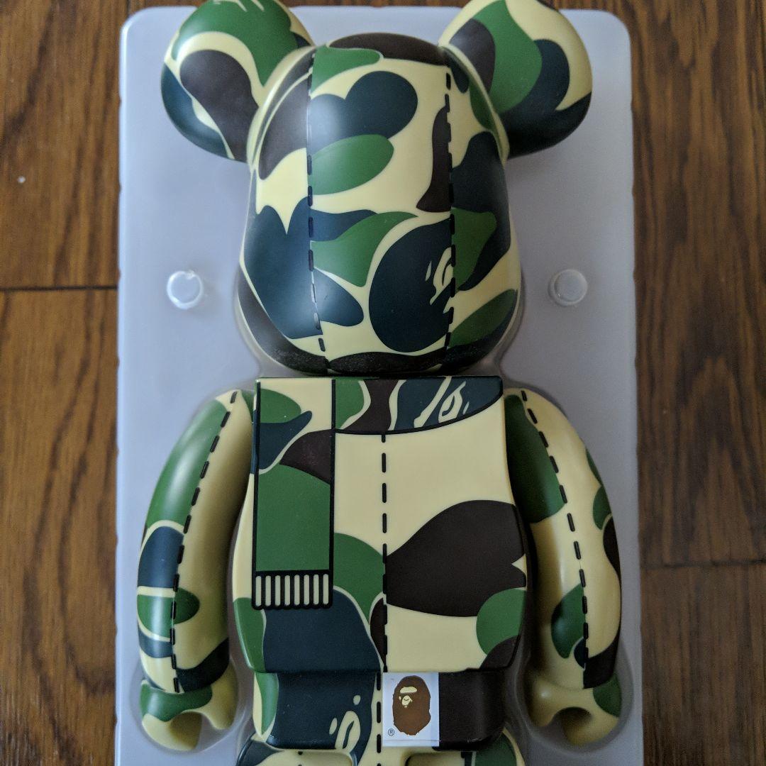 ☆APE エイプ×メディコムトイ 2003年 ベアブリック 400% 猿迷彩