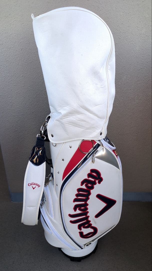 Callaway キャディバッグ ホワイト/レッド/ネイビー Amazon | キャロウェイ(Callaway) キャディバッグ CRT SPL-I WHT/NVY