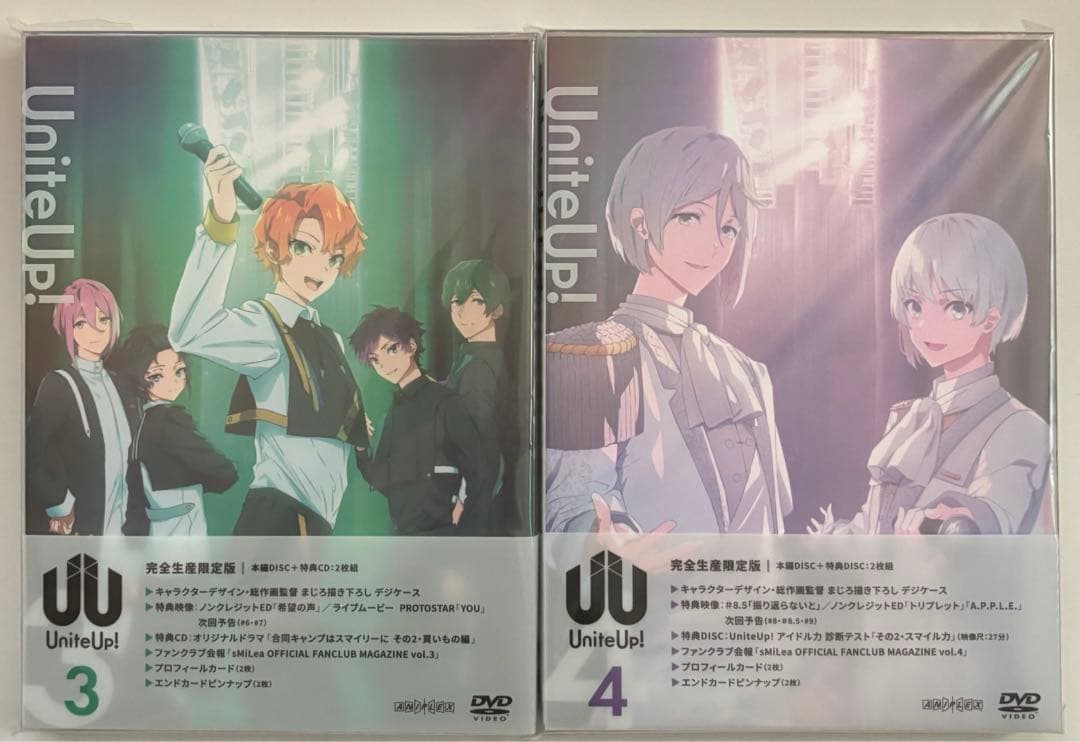 UniteUp! DVD 全6巻セット