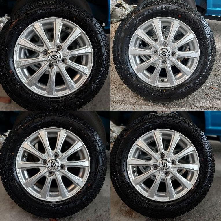 【美品】2023年式　スタッドレスタイヤホイール4本セット 165/70/R14