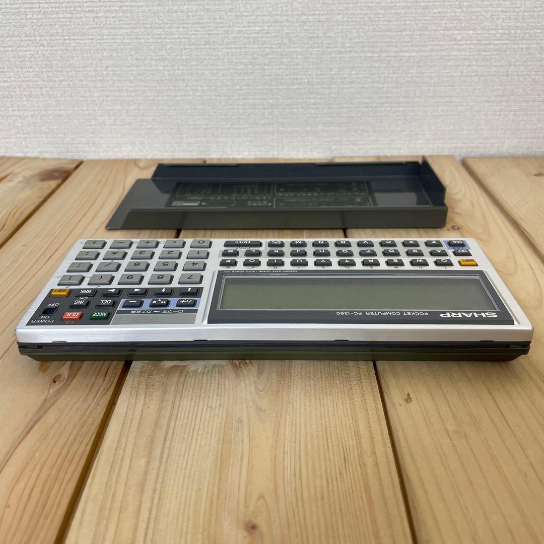 SHARP PC-1360 ポケコン ポケットコンピュータ RAM 2枚付属 - メルカリ