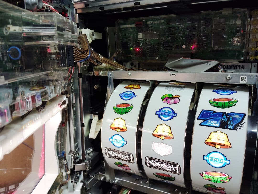 パチスロ実機 平和 オリンピアドラゴノーツレゾナンス 不要機付き 激