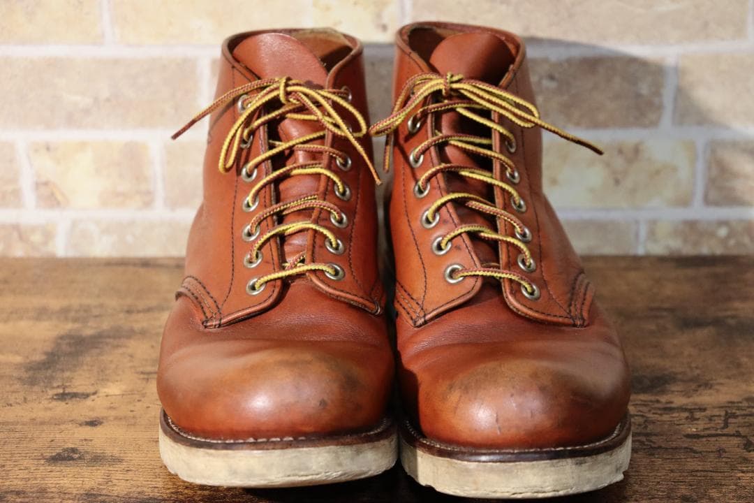 レッドウィング　8166　26.5cm　US8.5D　オロラセット　赤茶　09年