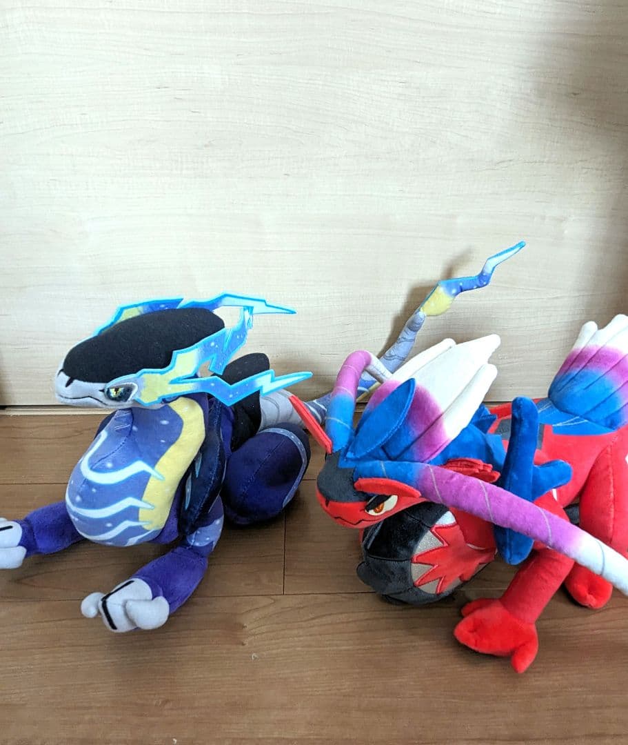 ポケモン ミライドン コライドン ぬいぐるみ タグ無 - メルカリ