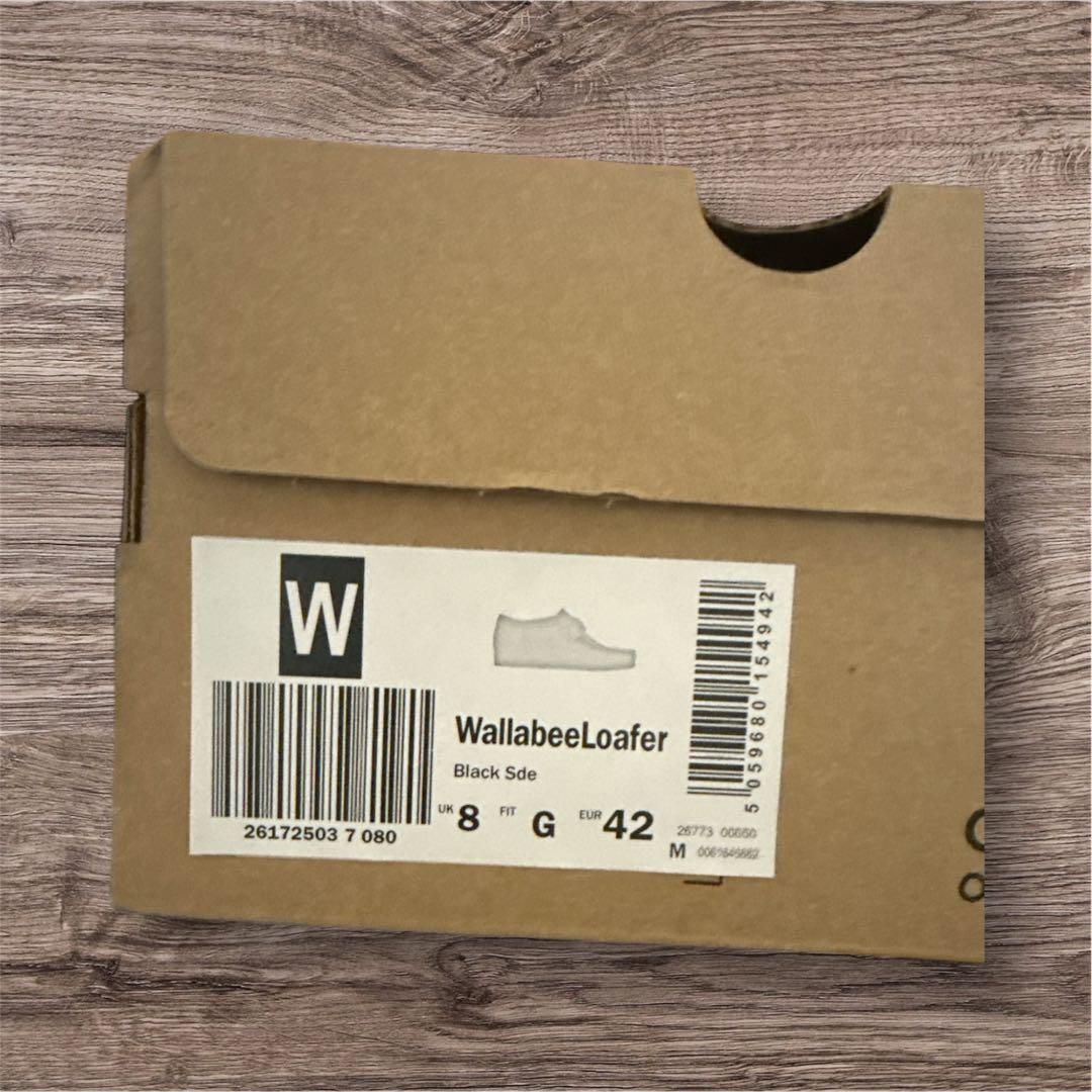 クラークスオリジナルス　ワラビーローファー【BLACK】26.0cm