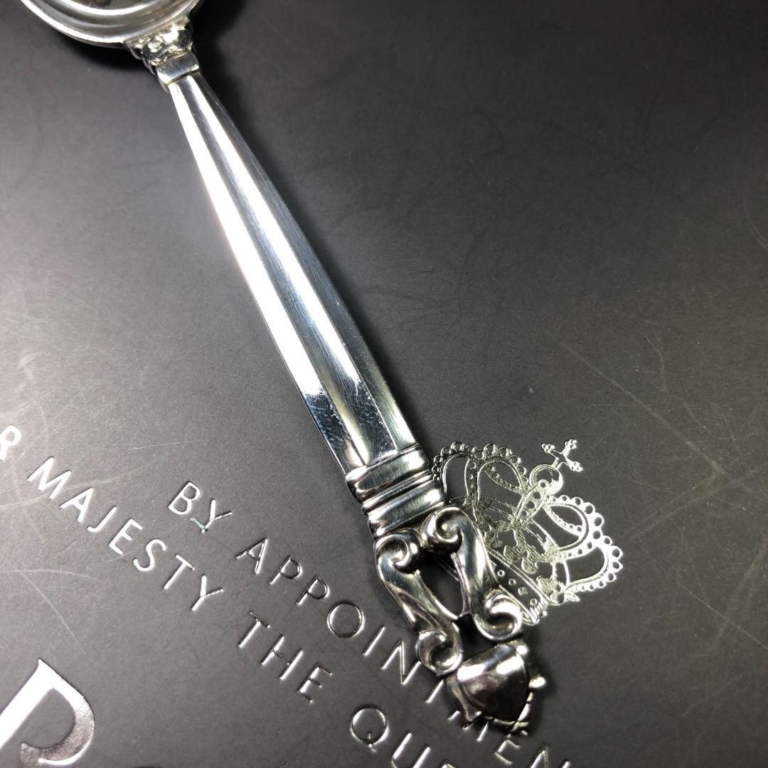 【美品】ジョージジェンセン 純銀製 コーヒー・スプーン　エコーン(11.2cm)