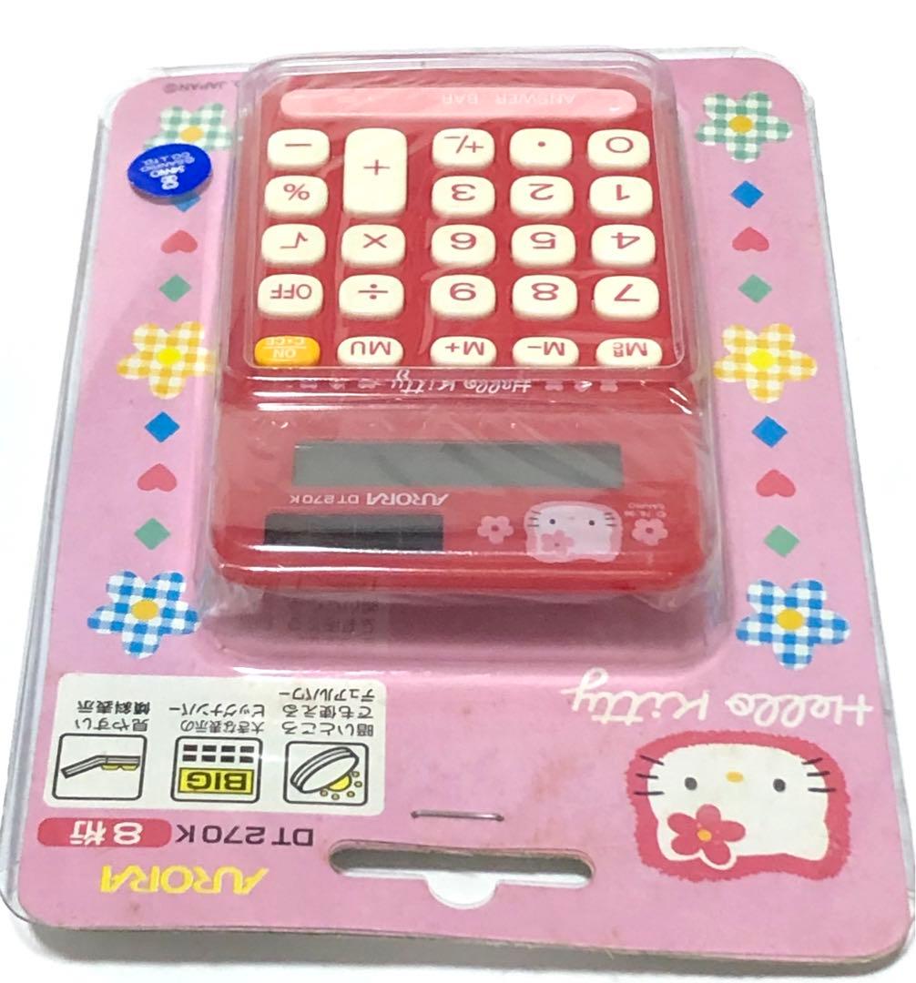 サンリオ ハローキティ レトロ レア 希少 キティちゃん&フラワー 電卓