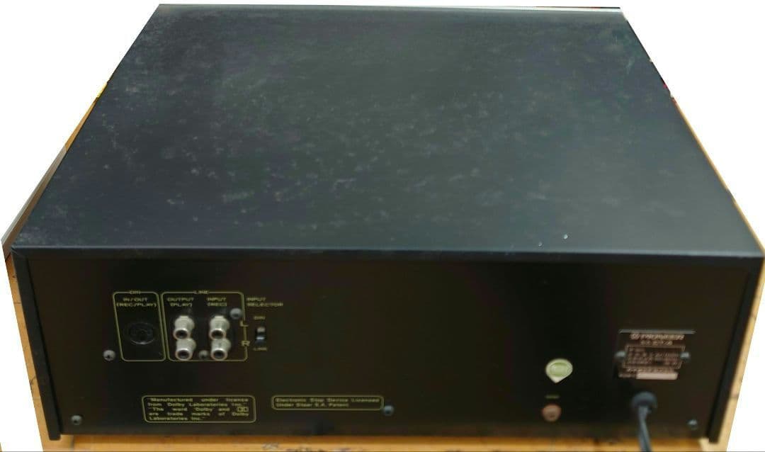 定価︰￥55,800・1976年】PIONEER CT-4 カセットデッキ - メルカリ