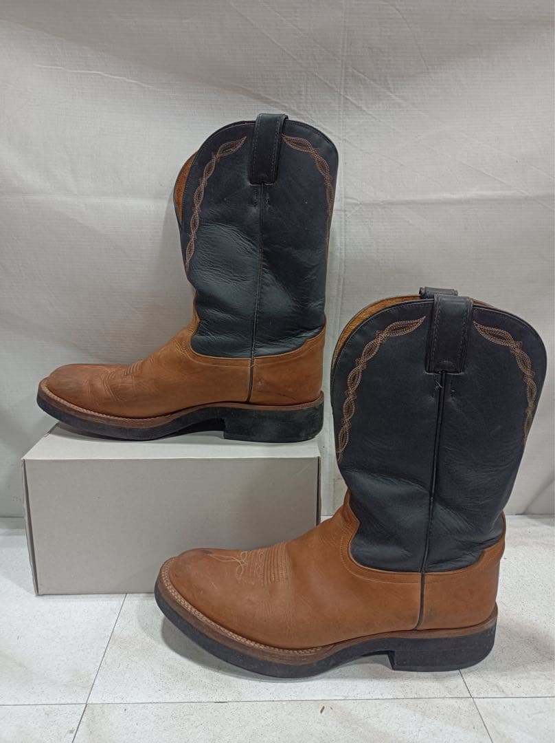 八6753] トニーラマ ウエスタンブーツ サイズ 9 EE - メルカリ