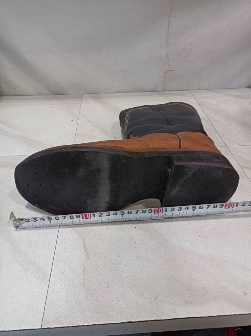 八6753] トニーラマ ウエスタンブーツ サイズ 9 EE - メルカリ