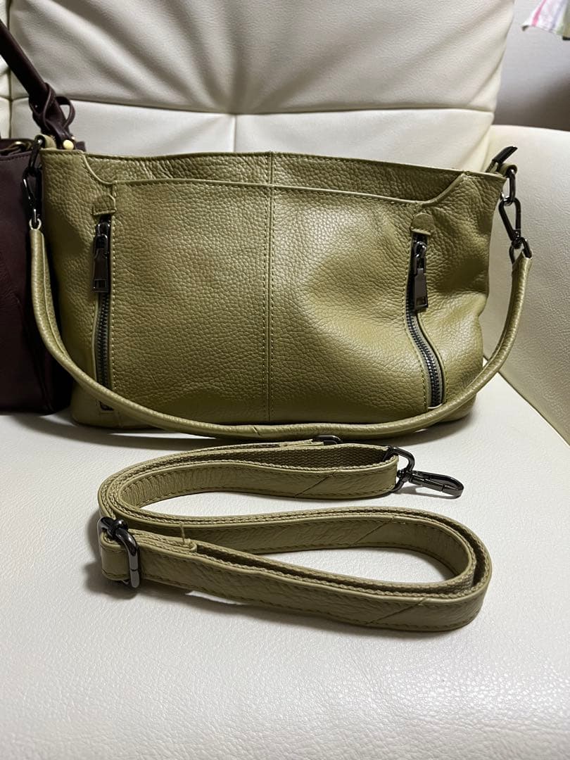 キソラ ラドピアーレ2WAY ショルダーバッグ 牛革 牛革バックセット