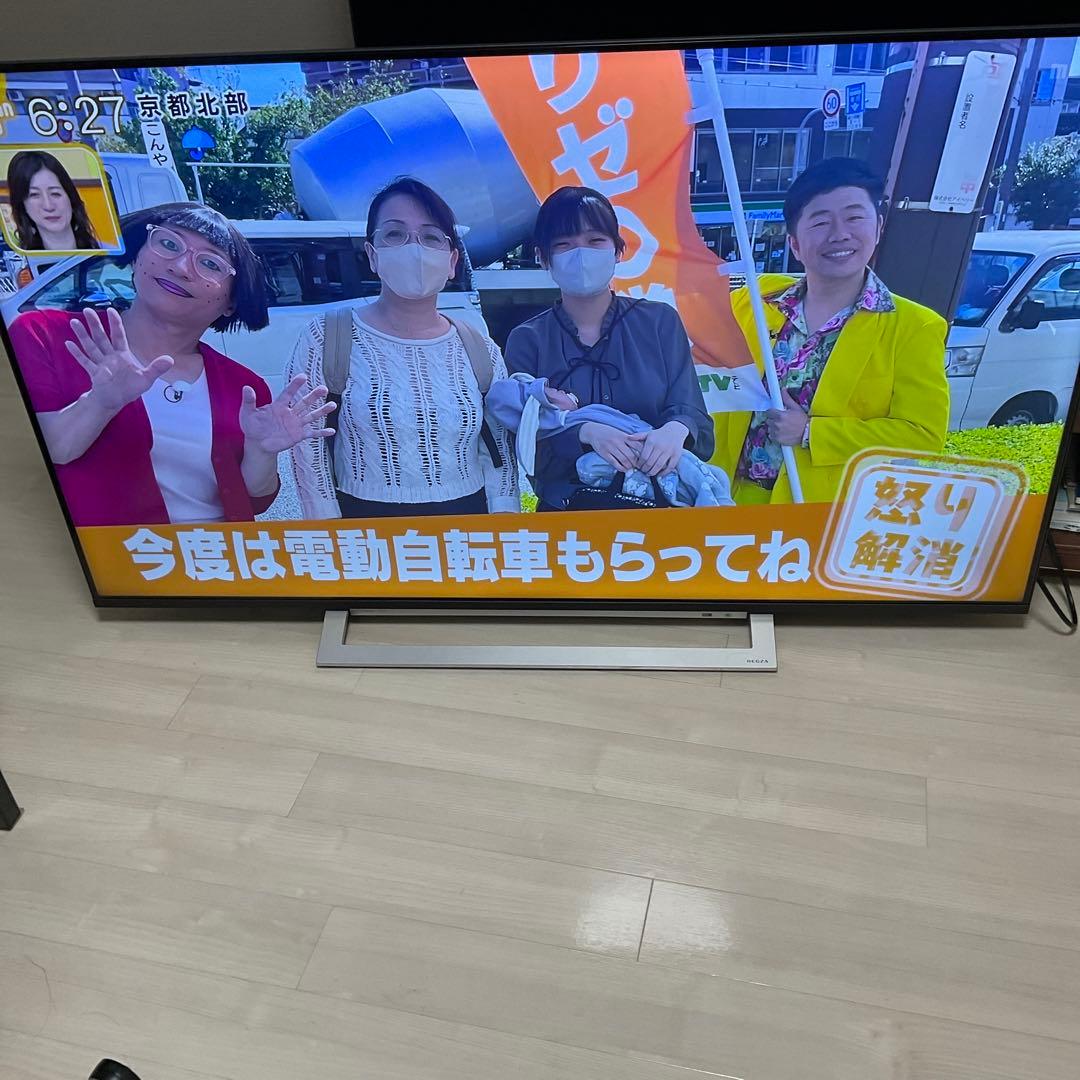 TOSHIBA 55型　テレビ　REGZA レグザ 東芝 レグザ テレビ 55インチ 4K液晶テレビ 55V型 4Kシリーズ内蔵 外