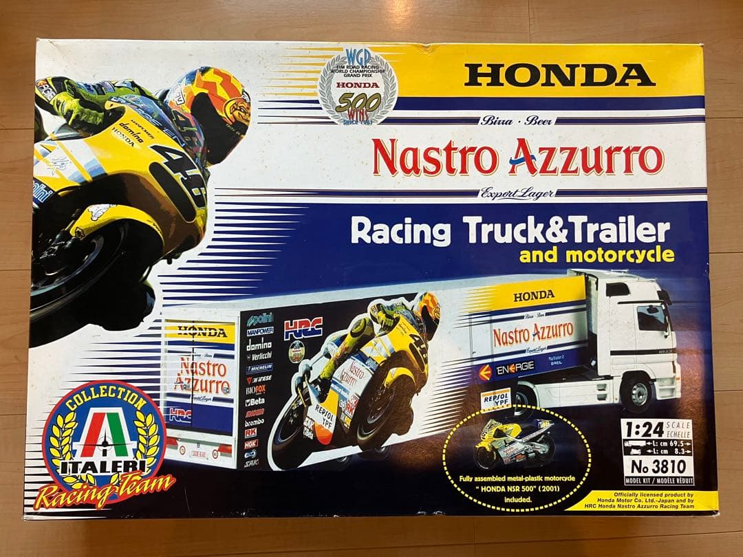 イタレリ　1/24 ホンダ　レーシング　トラック&トレーラー イタレリ 1/24 ホンダ レーシング トラック&トレーラーの通販 by