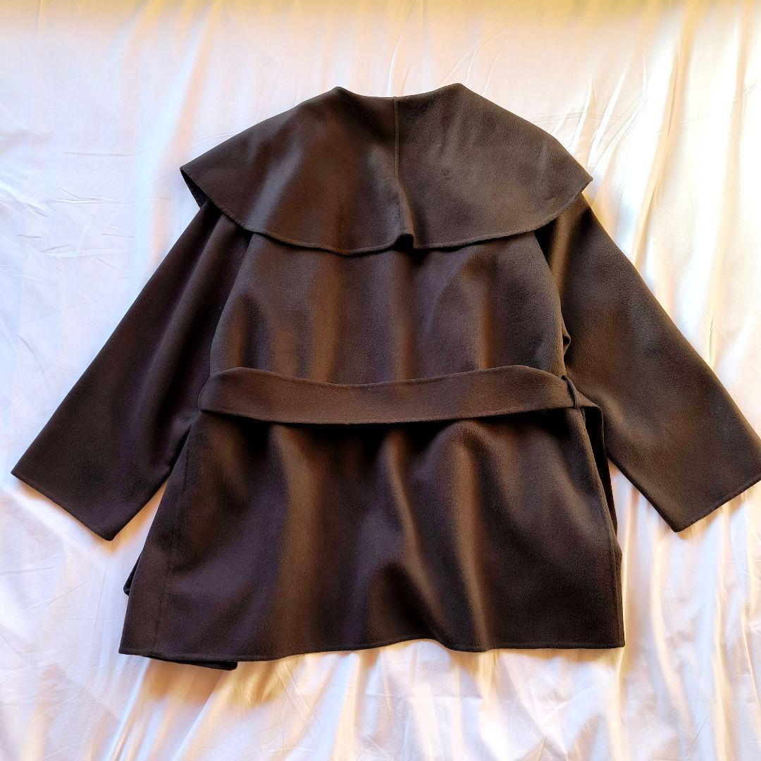 未使用】GALLARDAGALANTE カシミア100 リバー ショートコート - メルカリ