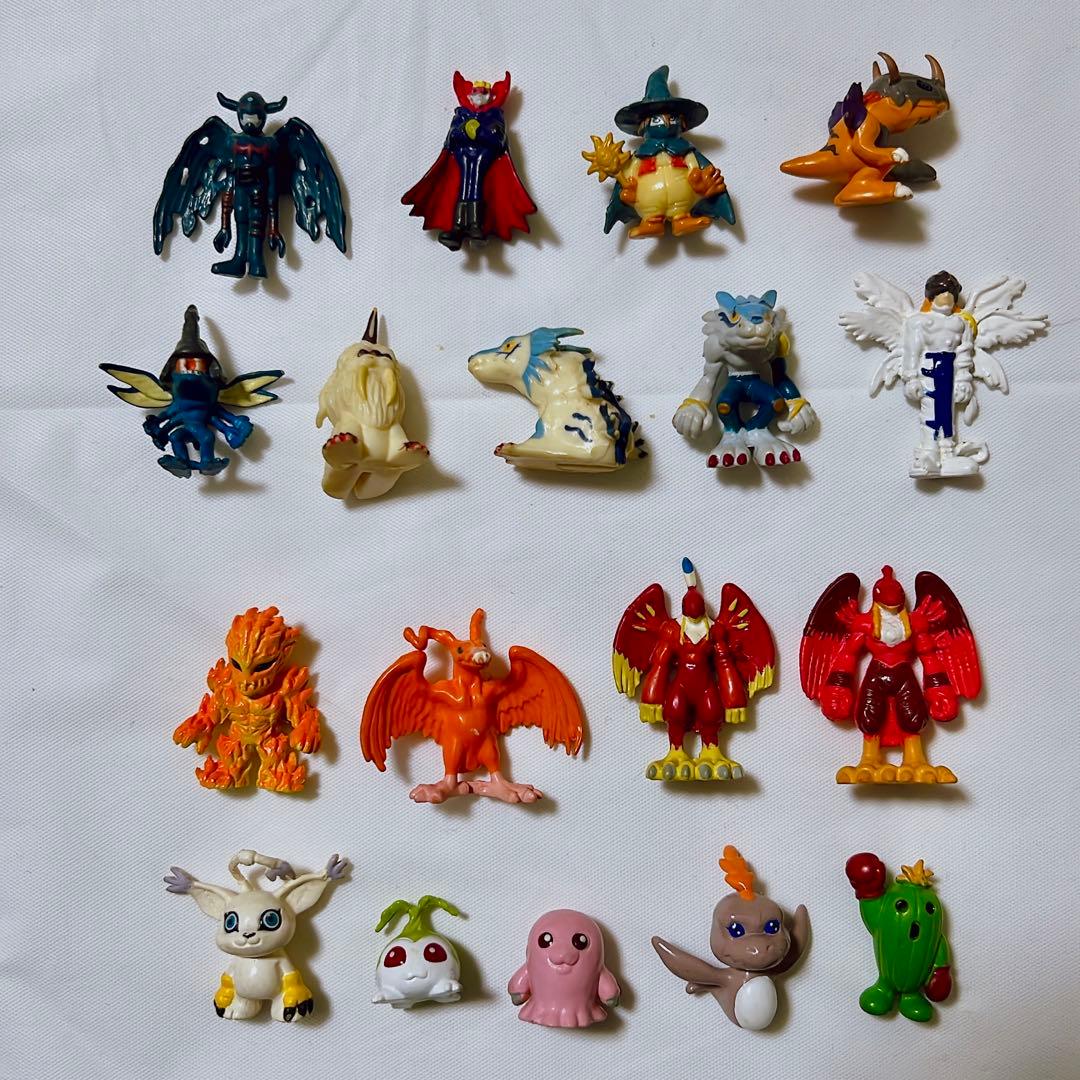 デジモンアドベンチャー チョコエッグ 18体まとめ売り フィギュア 被り