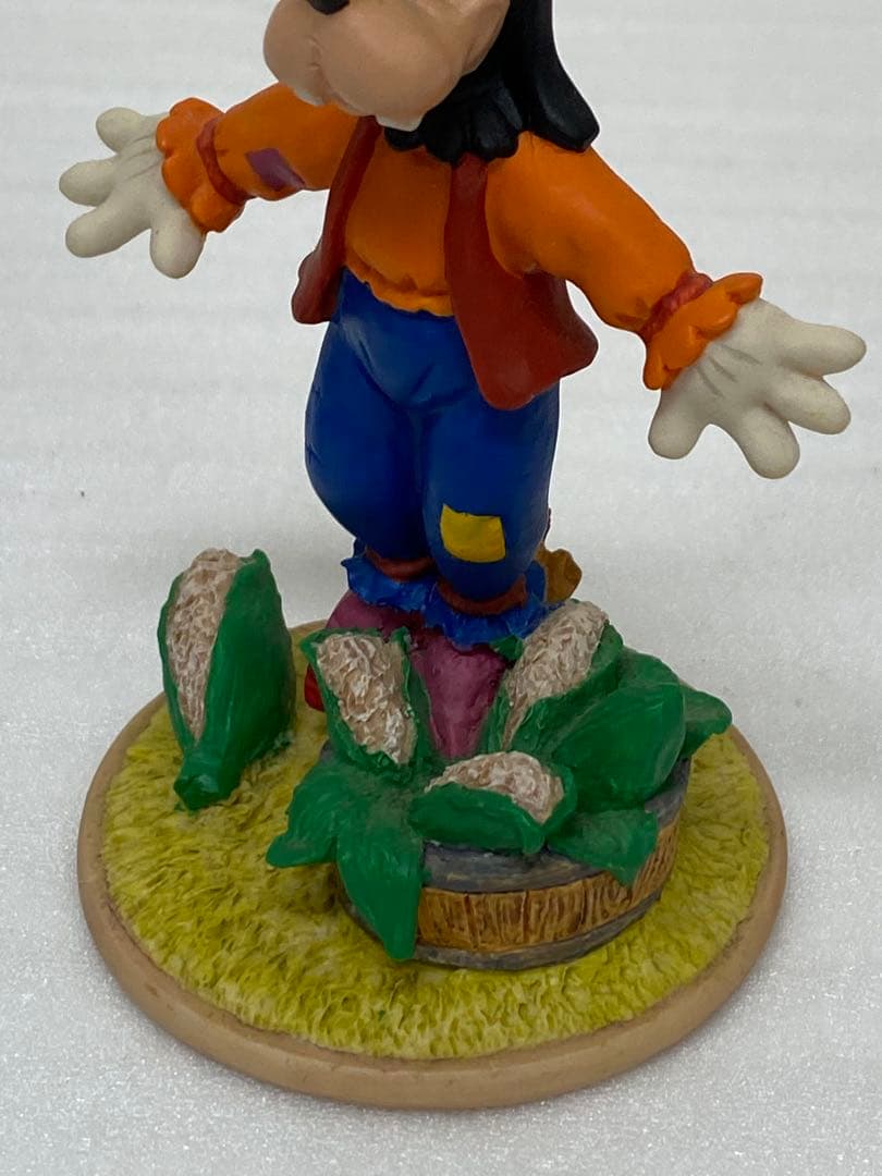 3-2783 レア グーフィー かかし フィギュア トゥーンタウン Disney