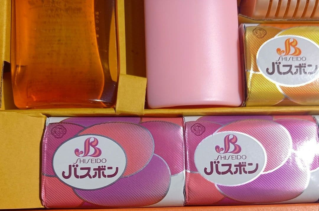 お値引き不可【未使用品】昭和レトロ資生堂バスボンギフトセット