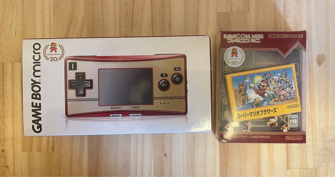 値下！ゲームボーイミクロ GAMEBOY micro 20周年　ファミコンカラー GAMEBOYmicroゲームボーイミクロ ファミコンカラー20周年記念モデル