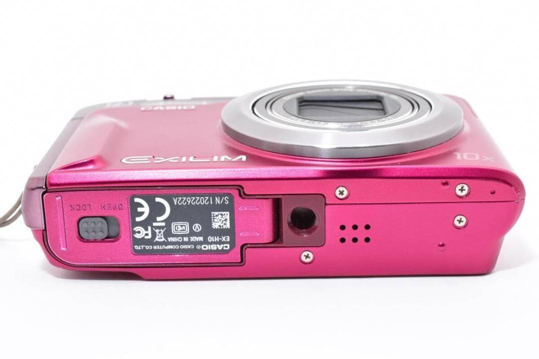 カシオ CASIO EXILIM EX-H10 ピンク 動作未確認 ＃A401 - メルカリ