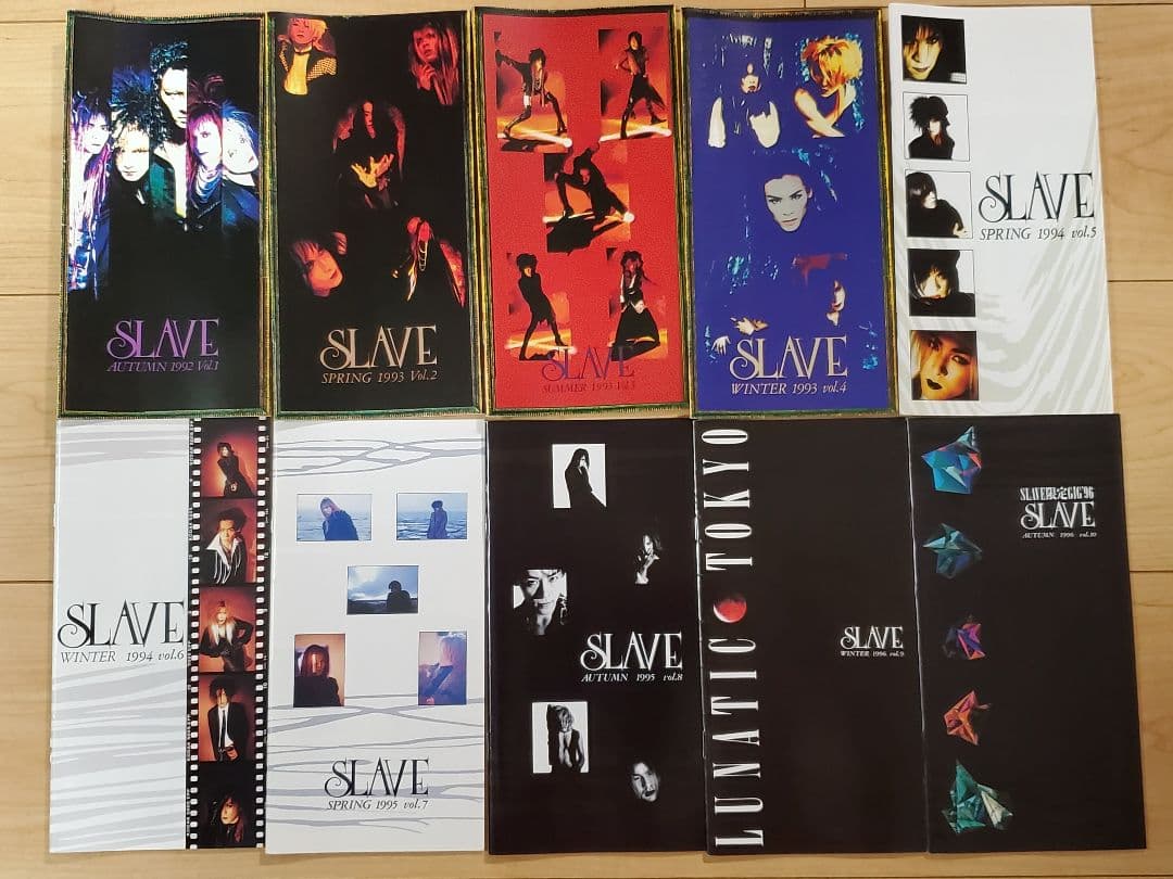 LUNA SEA ファンクラブ「SLAVE」会報 vol.1～vol.33 - メルカリ