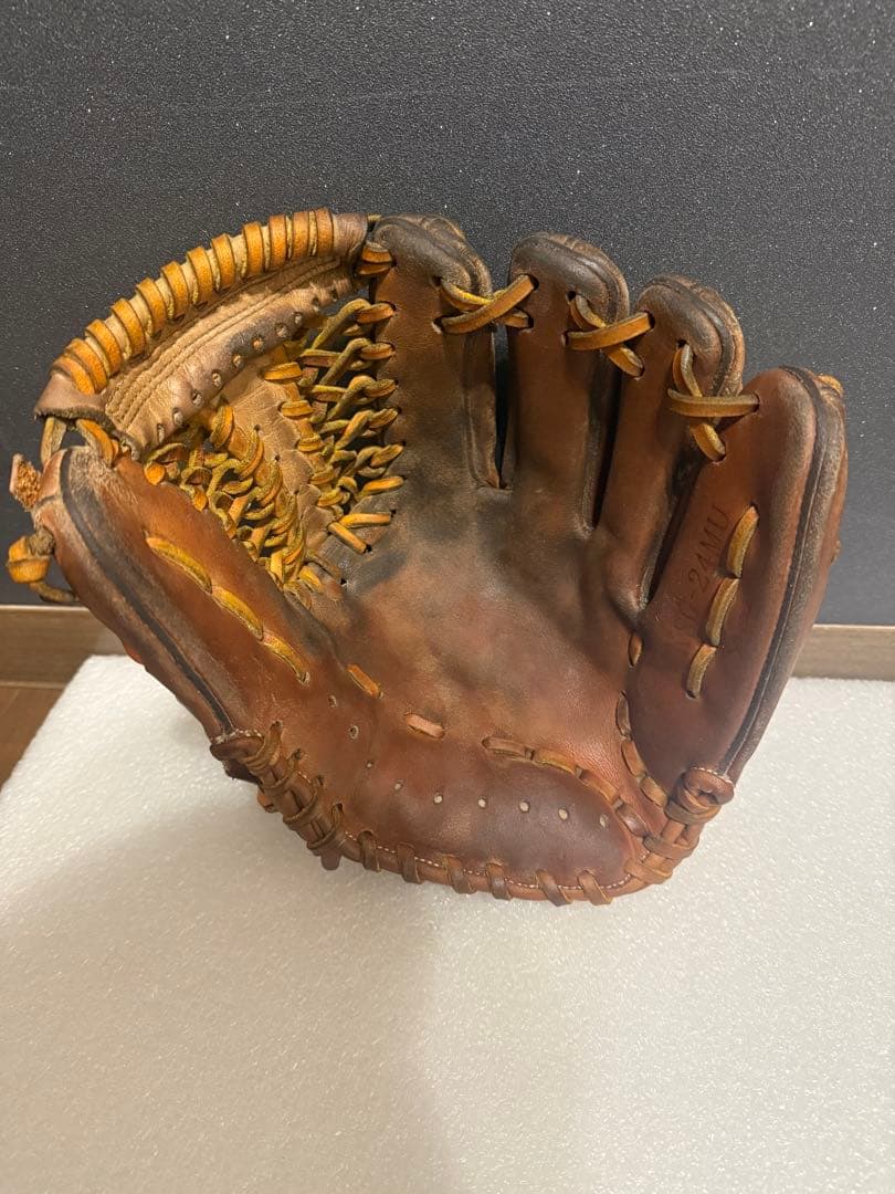 ☆人気☆ 久保田スラッガー KSG-24MU 硬式 内野用 ウェブ ラベル交換