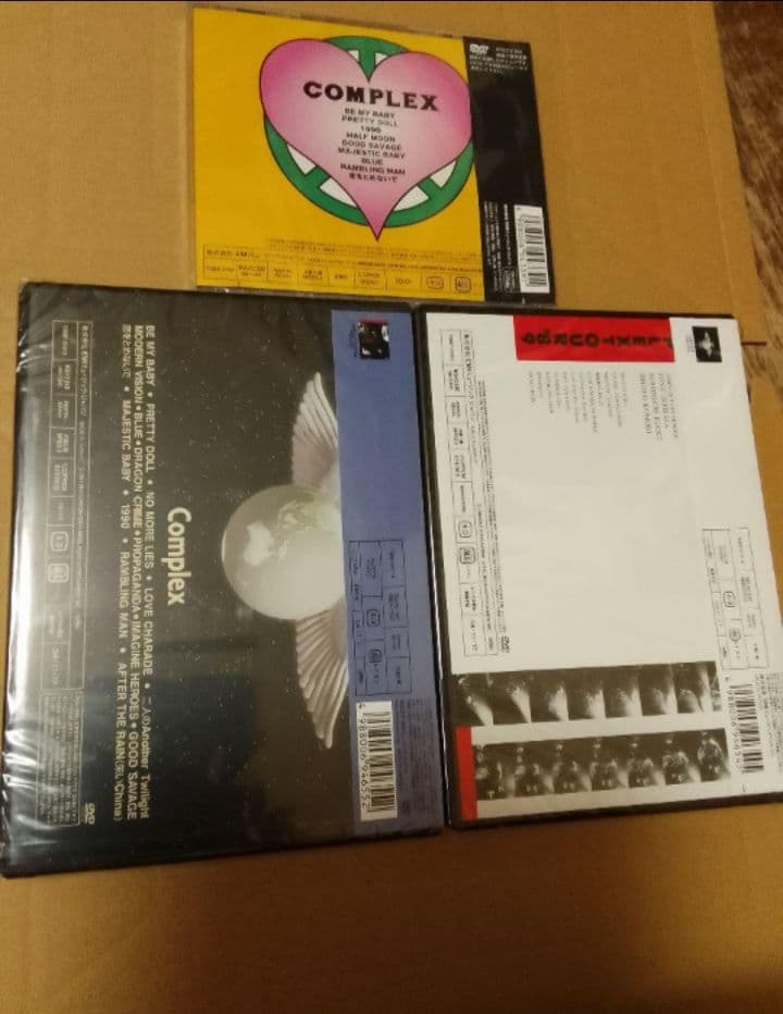 新品未開封 COMPLEX/DVD 3作品 4